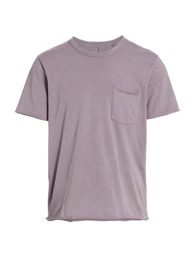 Rag & Bone Principle Jersey Miles Tee In Frozen Grey