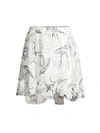 MILLY JESS SKETCHED IRIS SKIRT,400014329541