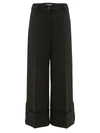 JW ANDERSON CROPPED WIDE-LEG TROUSERS,400014499959