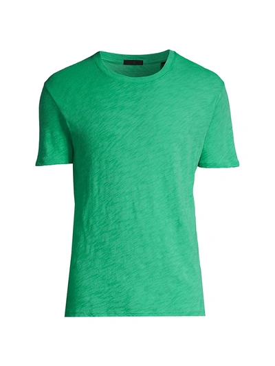 Atm Anthony Thomas Melillo Slub Cotton Crewneck Tee In Jade