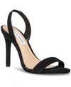 Steve Madden Women's Marbella Dress Sandals In Black Nubuck