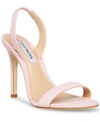 Steve Madden Women's Marbella Dress Sandals In Pink Nubuck