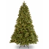 National Tree Company National Tree 6.5' "feel Real" Downswept Douglas Fir Hinged Tree With 650 Clear Lights In Green