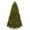 NATIONAL TREE COMPANY NATIONAL TREE 9' FEEL REAL NEWBERRY SPRUCE HINGED TREE W DUAL COLOR LIGHTS & POWERCONNECT