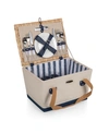 Picnic Time Boardwalk 12-piece Picnic Basket Set In Canvas