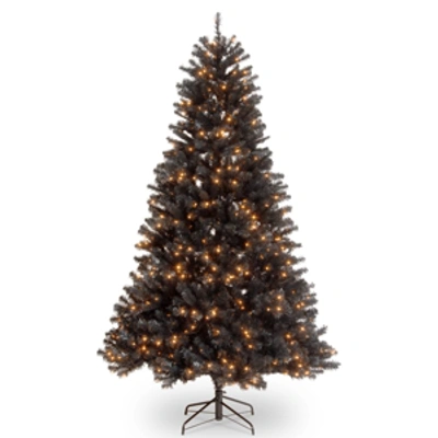 National Tree Company National Tree 7.5' North Valley Black Spruce Tree With 550 Clear Lights
