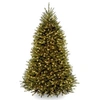 NATIONAL TREE COMPANY NATIONAL TREE 6' DUNHILL FIR TREE WITH 600 CLEAR LIGHTS