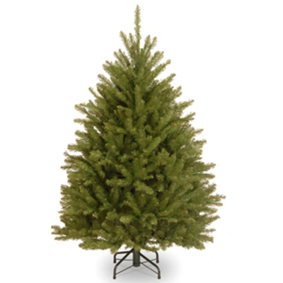 National Tree Company National Tree 4.5' Dunhill Fir Hinged Tree In Green