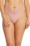 Hanky Panky Original Rise Thong In Rooibos Beige