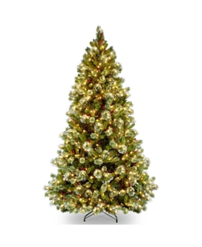 National Tree Company 6.5 Ft. Wintry Pine R Medium Tree With Clear Lights In Green