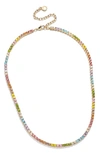 Baublebar Bennett Crystal Tennis Necklace, 16 In Multi