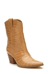 Coconuts By Matisse Bambi Western Boot In Beige Faux Leather