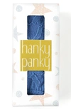 Hanky Panky Occasions Original Rise Thong In Bride Squad Storm Cloud Blue