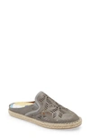 Olukai Kaula Olu Iki Espadrille Mule In Poi / Poi Leather