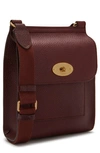 Mulberry Small Antony Leather Crossbody Bag In Oxblood