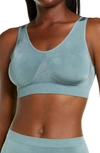 Wacoal B Smooth Seamless Bralette In Blue Fog