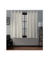 EXCLUSIVE HOME CURTAINS ACADEMY TOTAL BLACKOUT GROMMET TOP CURTAIN PANEL PAIR, 52" X 63"