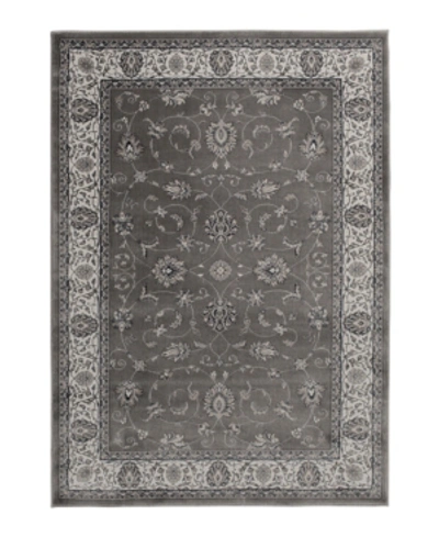 Km Home Largo Isfahan 3'3" X 5'3" Area Rug In Gray