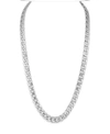 Macy's Cuban Link (11.75mm) 22" Chain In Yellow Ip Plated Stainless Steel (also In Black Ip And Stainless S In Steel