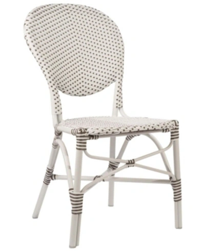Sika Design Isabell Alurattan Outdoor Side Chair In White