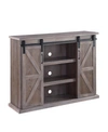 Furniture Acme  Orabella Tv Stand In Rustic Natural