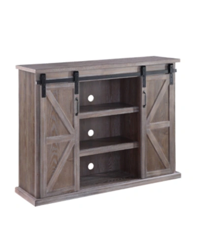 Furniture Acme  Orabella Tv Stand In Rustic Natural