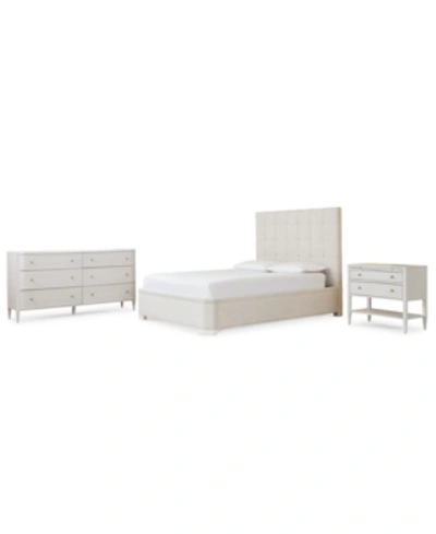 Furniture Miranda Kerr 3pc Bedroom Set (king Bed, Dresser & Nightstand)
