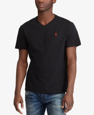 POLO RALPH LAUREN MEN'S CLASSIC-FIT V NECK T-SHIRT