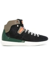 Bally High-top Sneakers In Blue