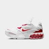 Nike Zoom Air Fire Sneakers In White Synthetic Fibers In White/metallic Silver/university Red