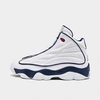 Nike Jordan Big Kids' Pro Strong Basketball Shoes In White/midnight Navy/gym Red