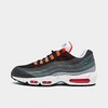 Nike Air Max 95 Sneaker In Black/turf Orange/white/aquamarine