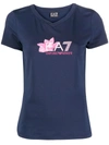 EA7 LOGO-PRINT T-SHIRT