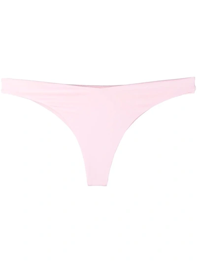 Mc2 Saint Barth Colour-block Bikini Bottoms In Pink