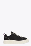 EYTYS BLACK CANVAS LACE-UP LOW SNEAKER,ODESSA CANVAS BLACK