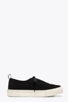 EYTYS BLACK CANVAS LACE-UP LOW SNEAKER,MOTHER CANVAS BLACK