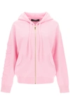 VERSACE WOOL AND CASHMERE HOODIE,1000908 1A00747 1P880