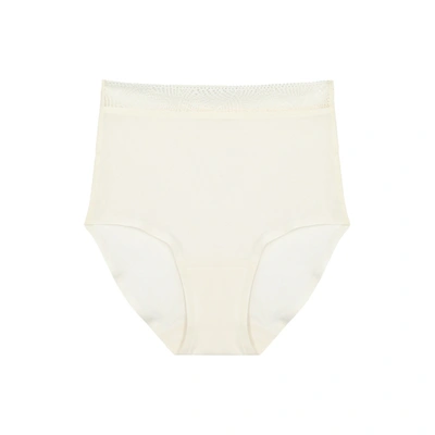 Chantelle Soft Stretch Regular Bikini Briefs In Ivory