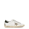 GOLDEN GOOSE SUPERSTAR DISTRESSED LEATHER SNEAKERS,4058779