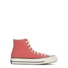 Converse Chuck 70 High-top Recycled-canvas Trainers In Terracotta