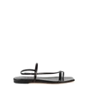 Aeyde Ella Leather Sandals In Black