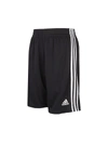 Adidas Originals Kids' Adidas Toddler And Little Boys Classic 3-stripes Shorts In Black