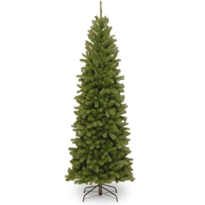 National Tree Company National Tree 6.5' North Valley Spruce Pencil Slim Tree In Green