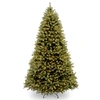 National Tree Company National Tree 6' "feel Real" Downswept Douglas Fir Hinged Tree With 600 Clear Lights In Green