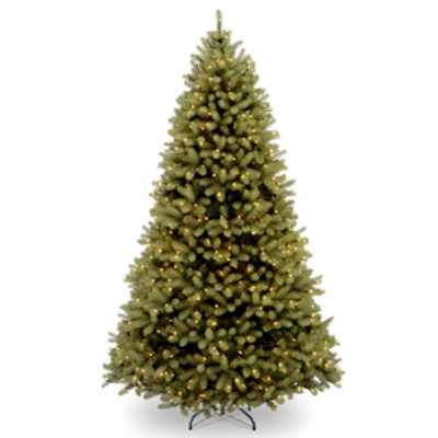 National Tree Company National Tree 6' "feel Real" Downswept Douglas Fir Hinged Tree With 600 Clear Lights In Green