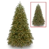 National Tree Company National Tree 6.5' Feel Real Jersey Fraser Fir Medium Tree With 900 Dual Color Led Lights In Green