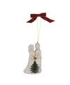 Spode Bride And Groom Ornament In Multi
