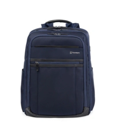 Travelpro Crew Executive Choice 3 Large Backpack In Patriot Blue