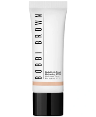 Bobbi Brown Nude Finish Tinted Moisturizer Spf 15 In Extra Light