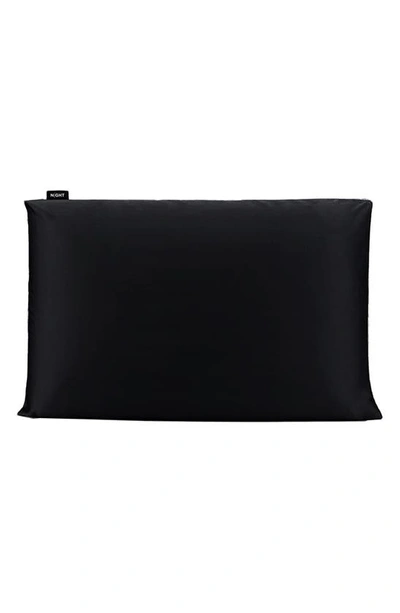 Night Trisilk™ Anti-aging Pillowcase In Black